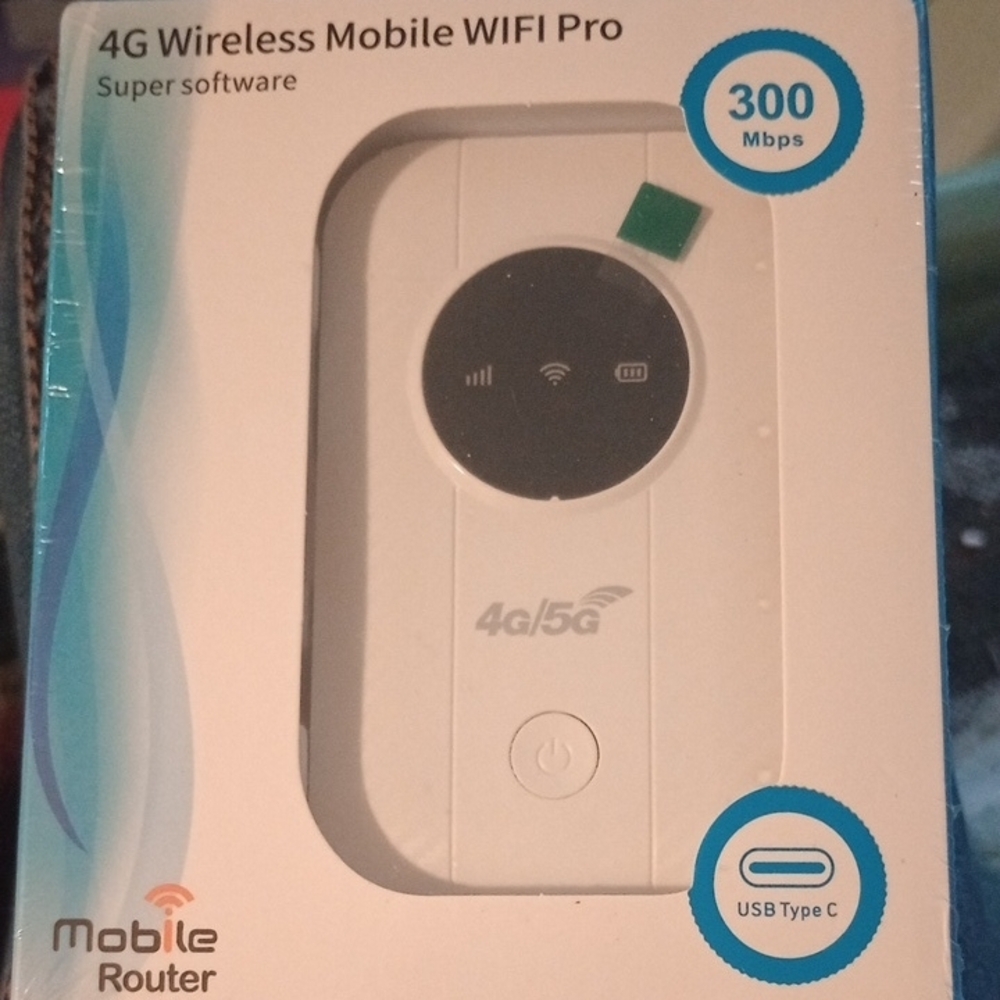 4G/5G Wireless Mobile WiFi Pro - White